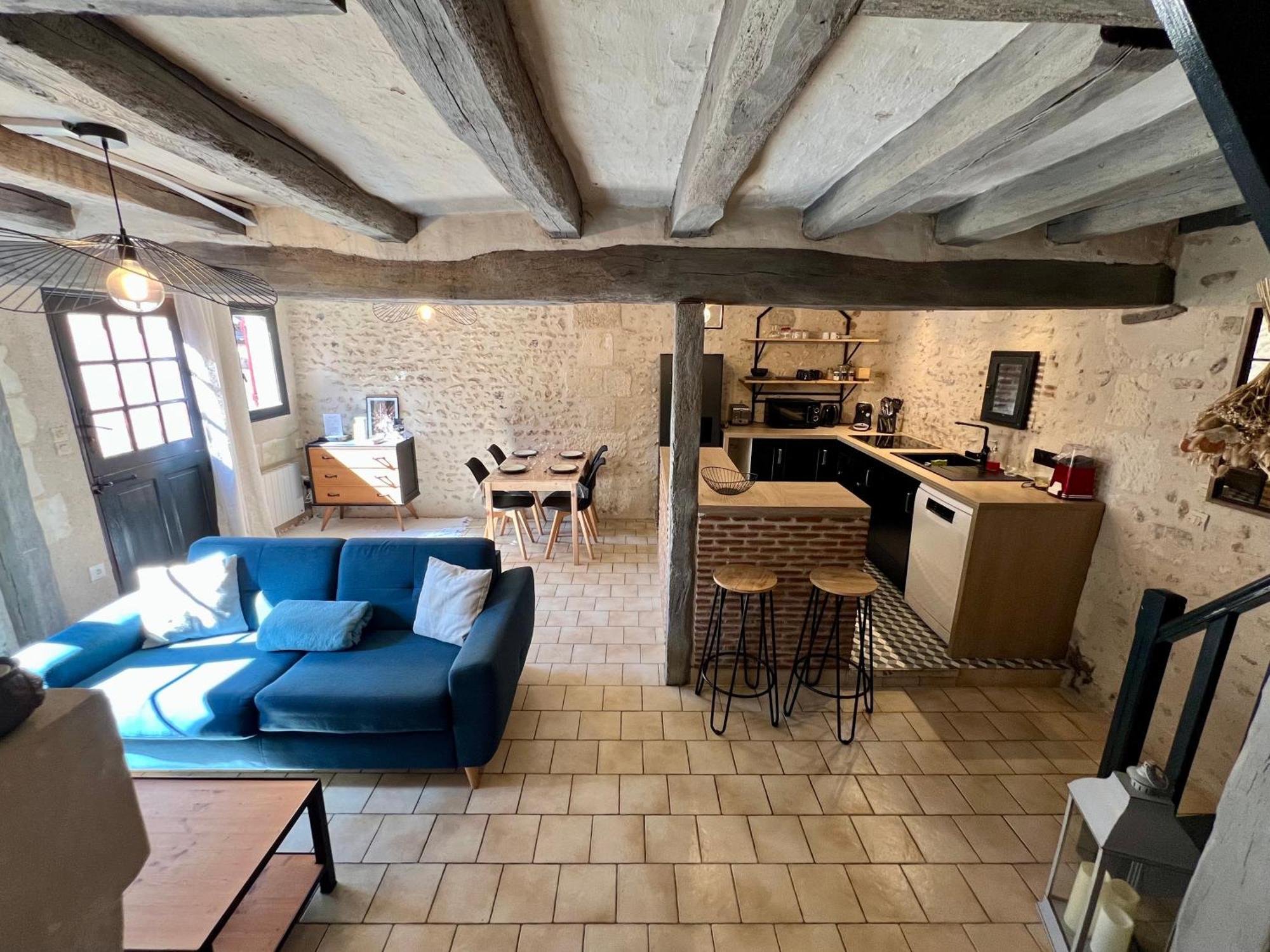 Le Cottage Des Chalands Saint-Georges-sur-Cher Exterior photo